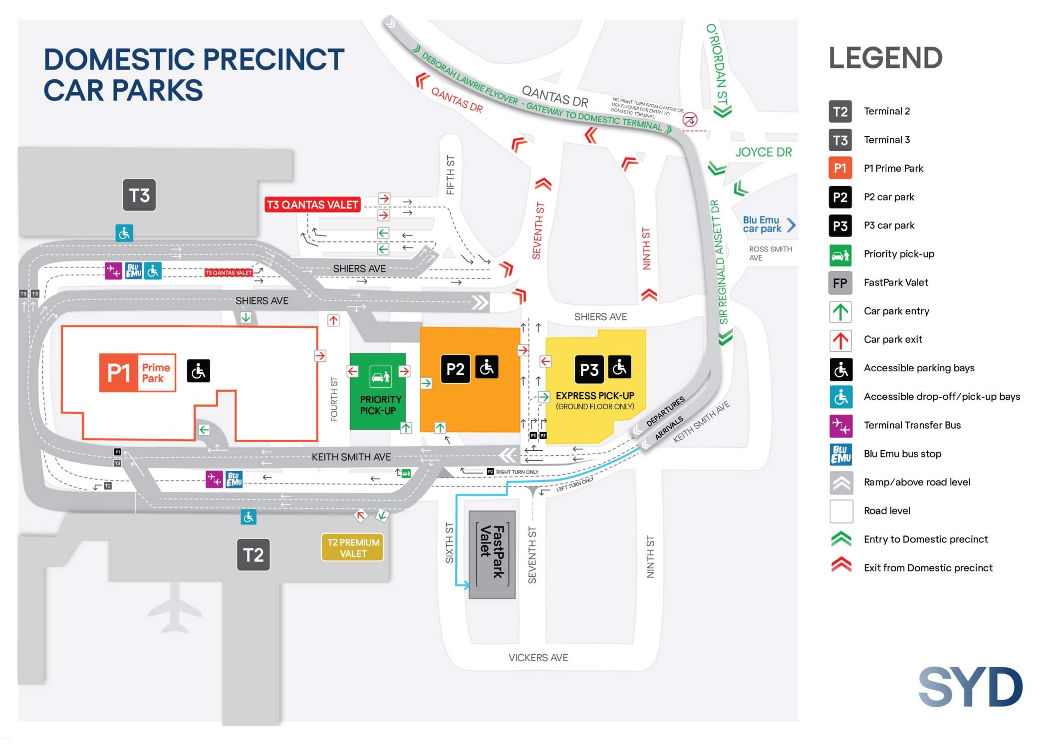 Sydney Airport International Precinct Car Parks